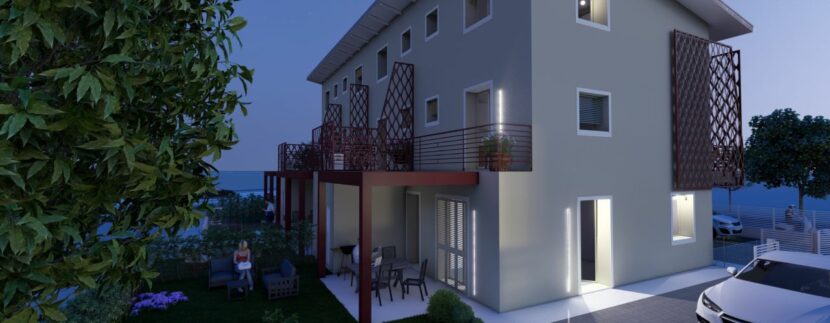 rendering notturno blocco a A4