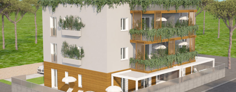 Nuovo appartamento piano terra giardino privato Centro Milano Marittima