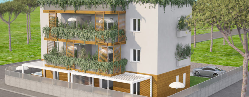 Nuovo appartamento primo piano Ampio terrazzo Centro Milano Marittima