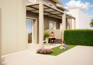 PUNTA MARINA TERME Quadrifamiliare al mare b1