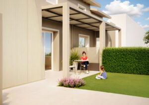 PUNTA MARINA TERME Quadrifamiliare al mare b1