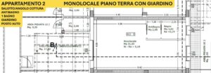 Ampio Monolocale Piano Terra Ampio Giardino al mare