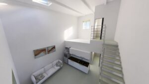 Ampio Monolocale Primo Piano con giardino al mare