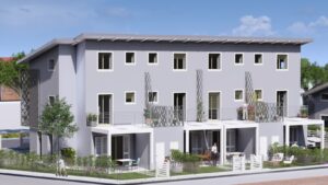 loft open space con Giardino al mare