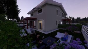 PUNTA MARINA – RAVENNA – TRIFAMILIARE AL MARE CON GIARDINO