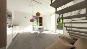 PUNTA MARINA – RAVENNA – TRIFAMILIARE AL MARE CON GIARDINO