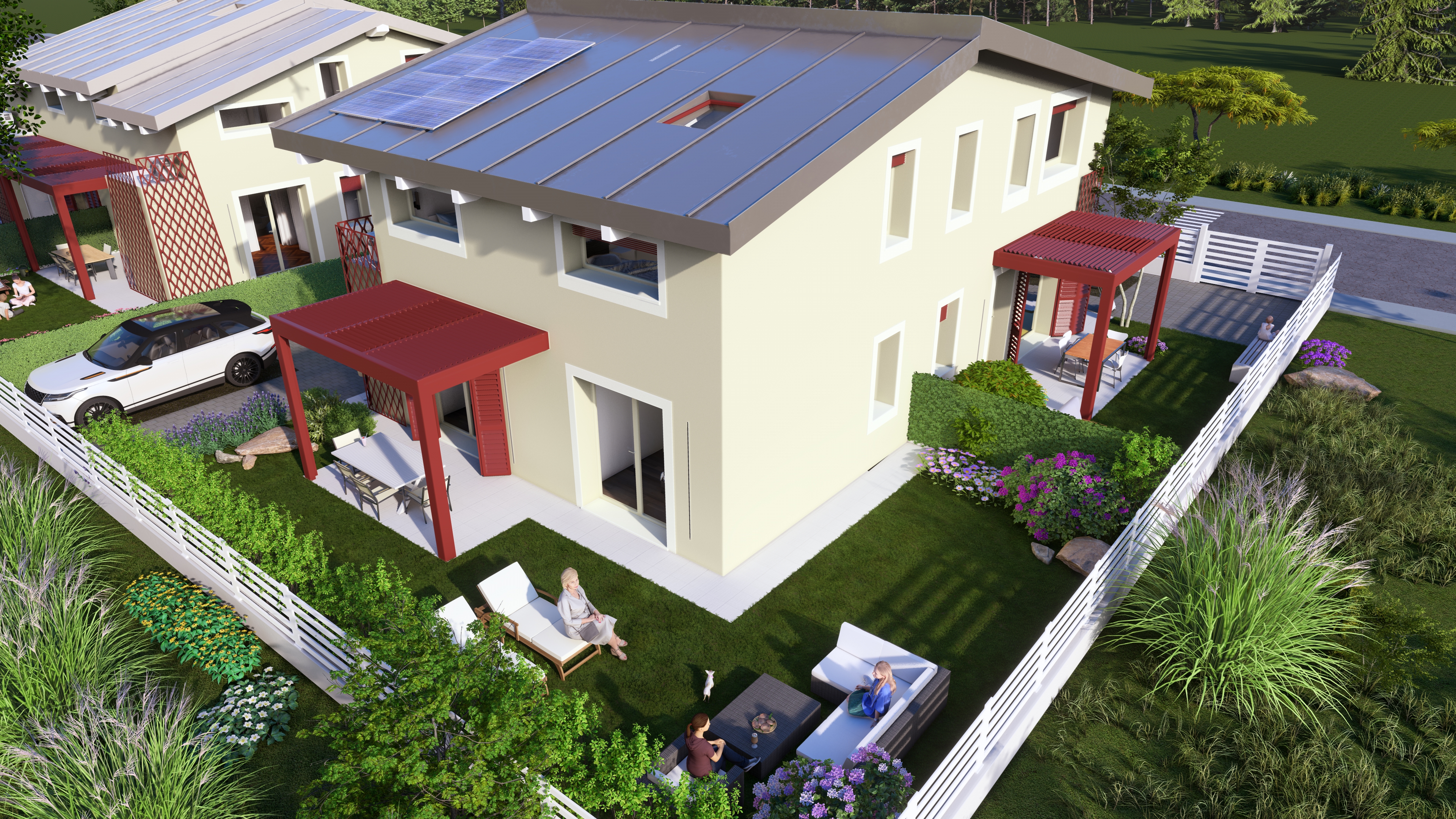 PUNTA MARINA – RAVENNA – TRIFAMILIARE AL MARE CON GIARDINO