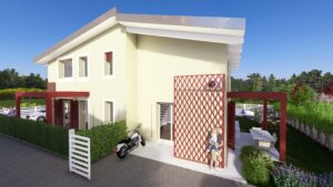 PUNTA MARINA – RAVENNA – TRIFAMILIARE AL MARE CON GIARDINO
