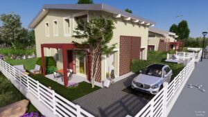 PUNTA MARINA – RAVENNA – TRIFAMILIARE AL MARE CON GIARDINO