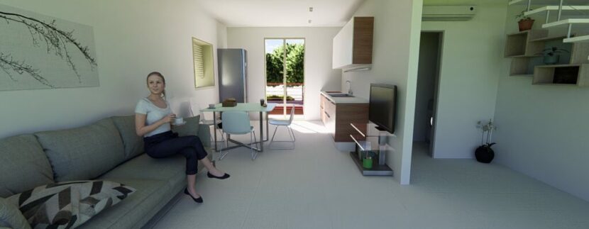 loft open space con Giardino al mare