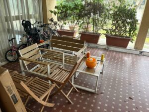 TRILOCALE CON CORTE ESCLUSIVA E POSTO AUTO