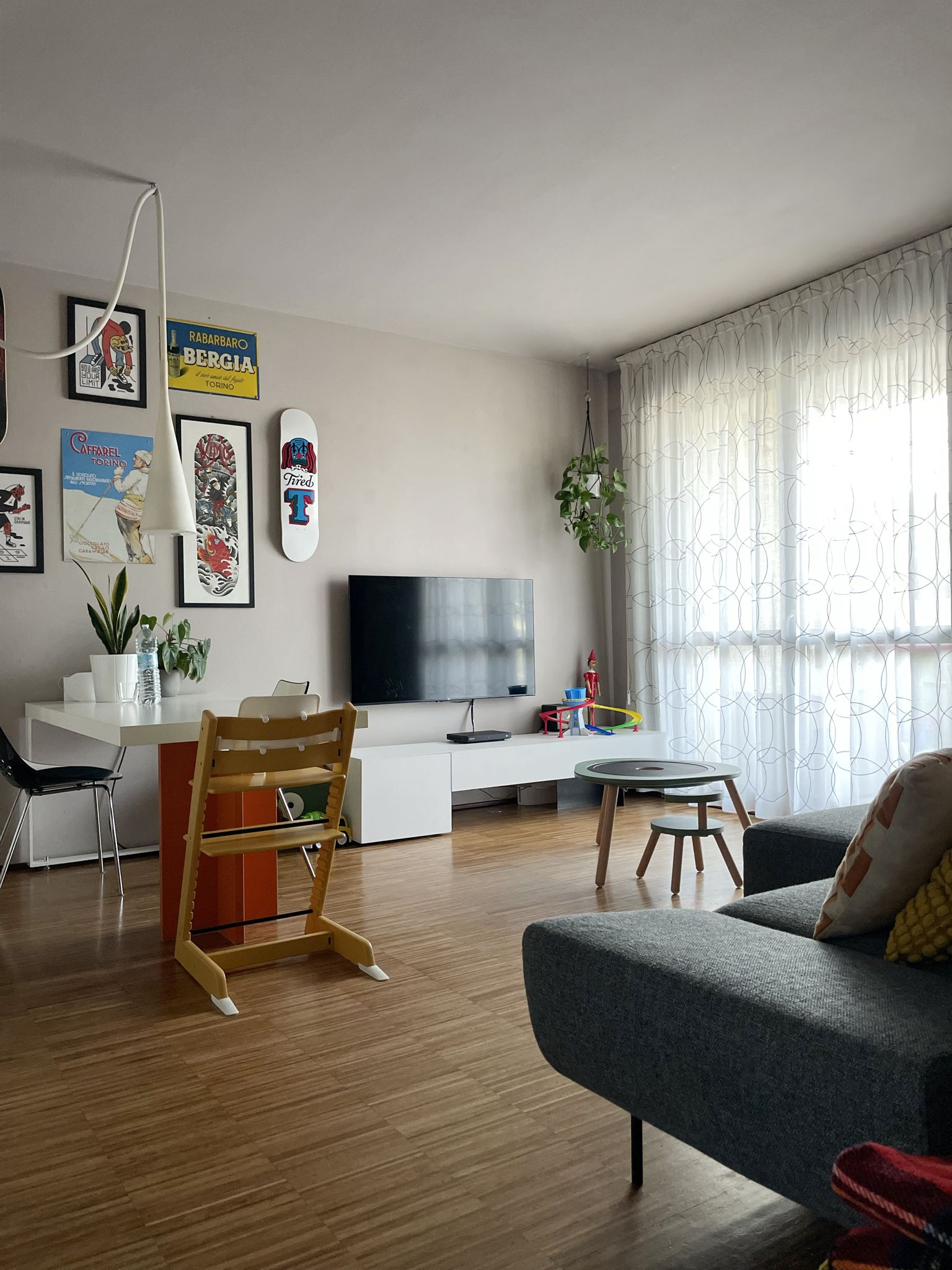 trilocale con giardino classe A