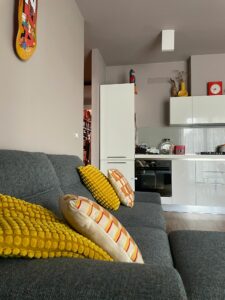 trilocale con giardino classe A