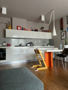 trilocale con giardino classe A