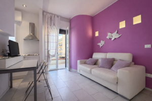 appartamento con vista mare e posto auto