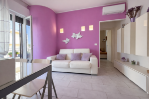 appartamento con vista mare e posto auto